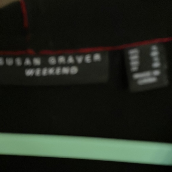 Susan Graver Small Red/Black Weekend Hooded Felt Coat Wore Twice Excellent Shape - Picture 2 of 3